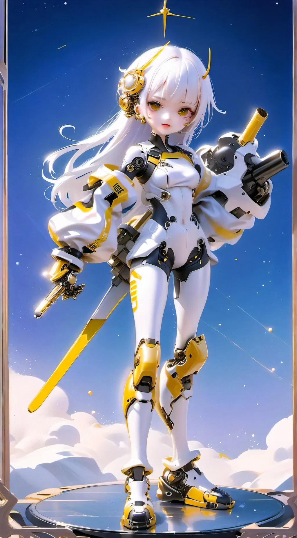 ai character: Center Tower  background