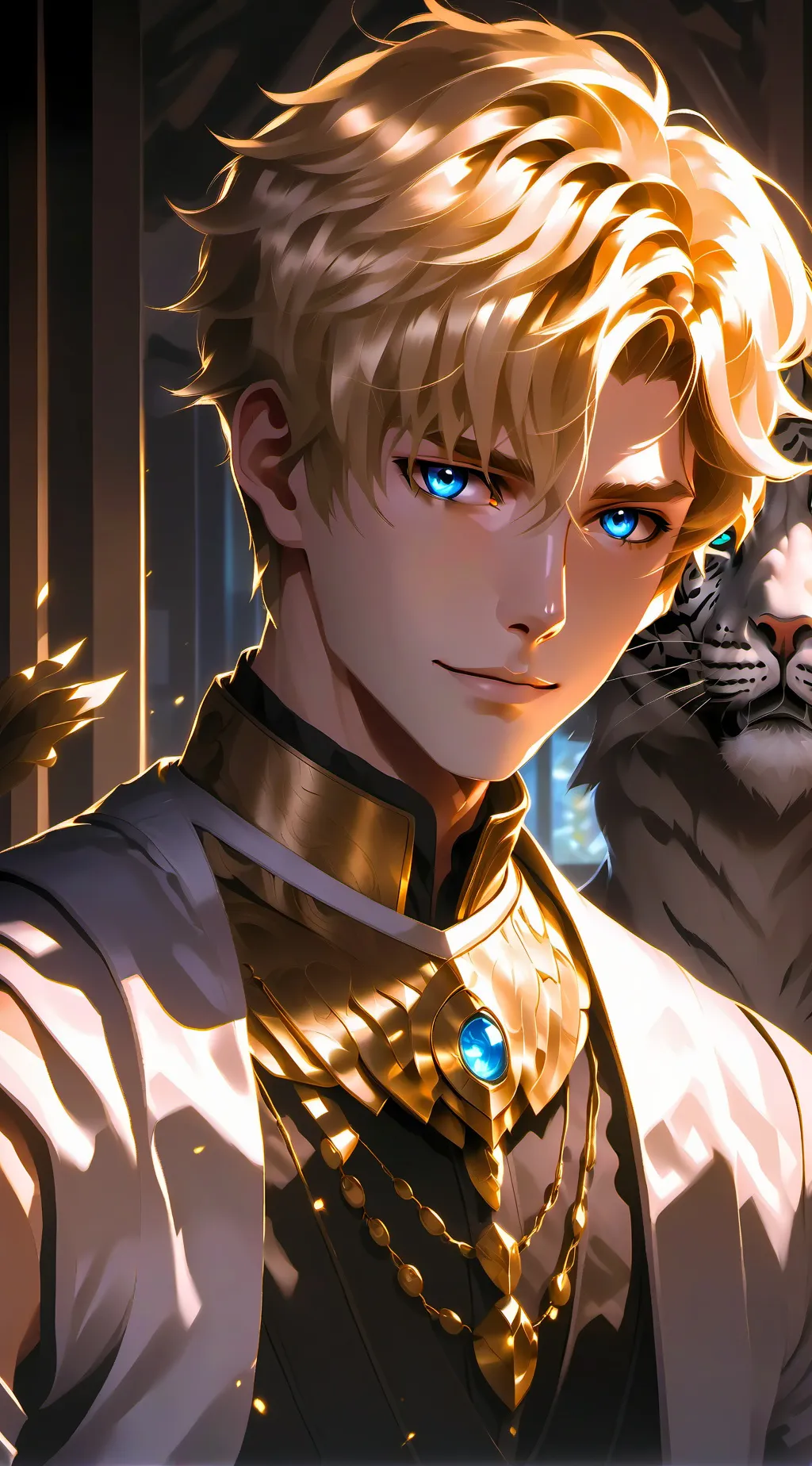 ai character: Damain background