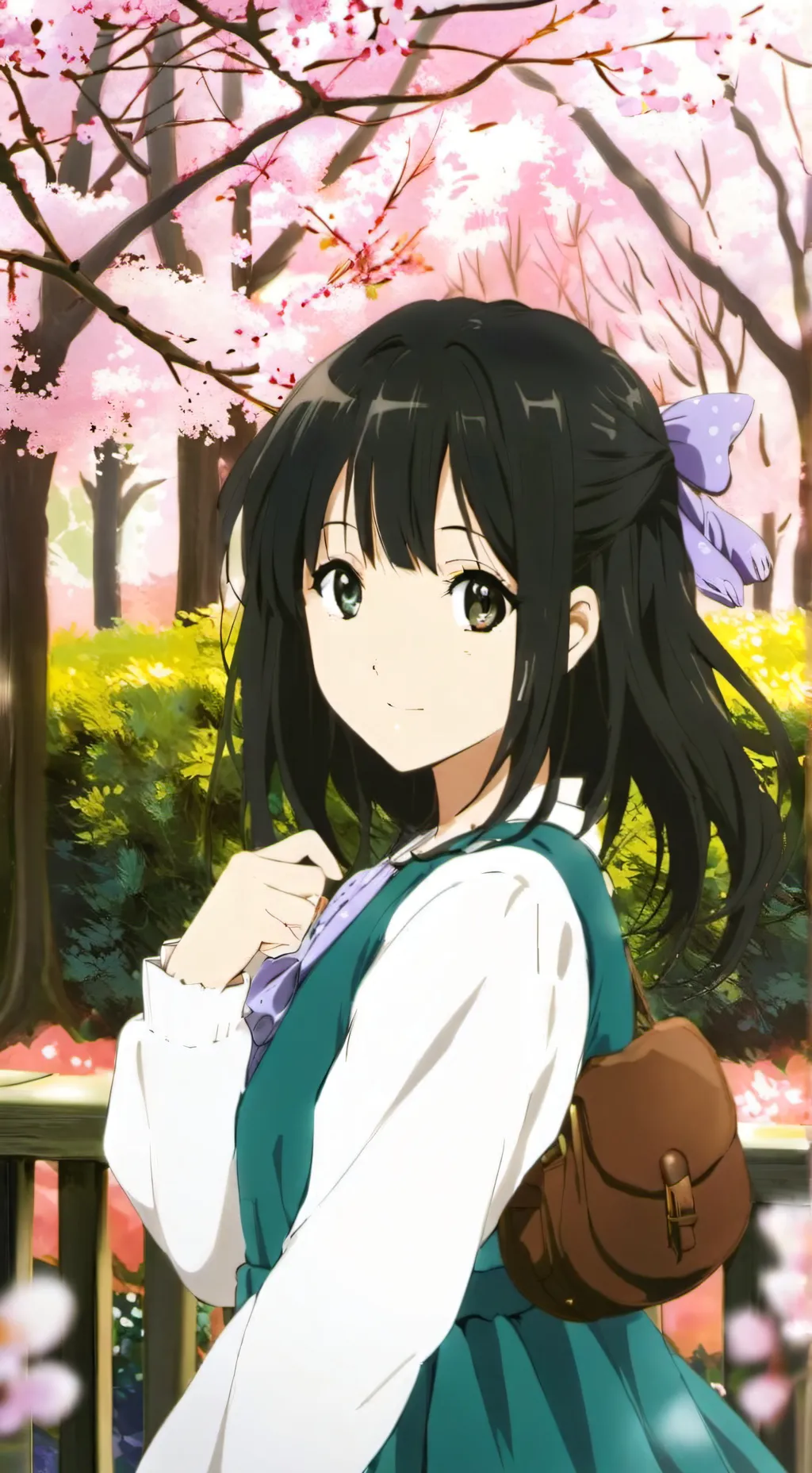 ai character: anime background