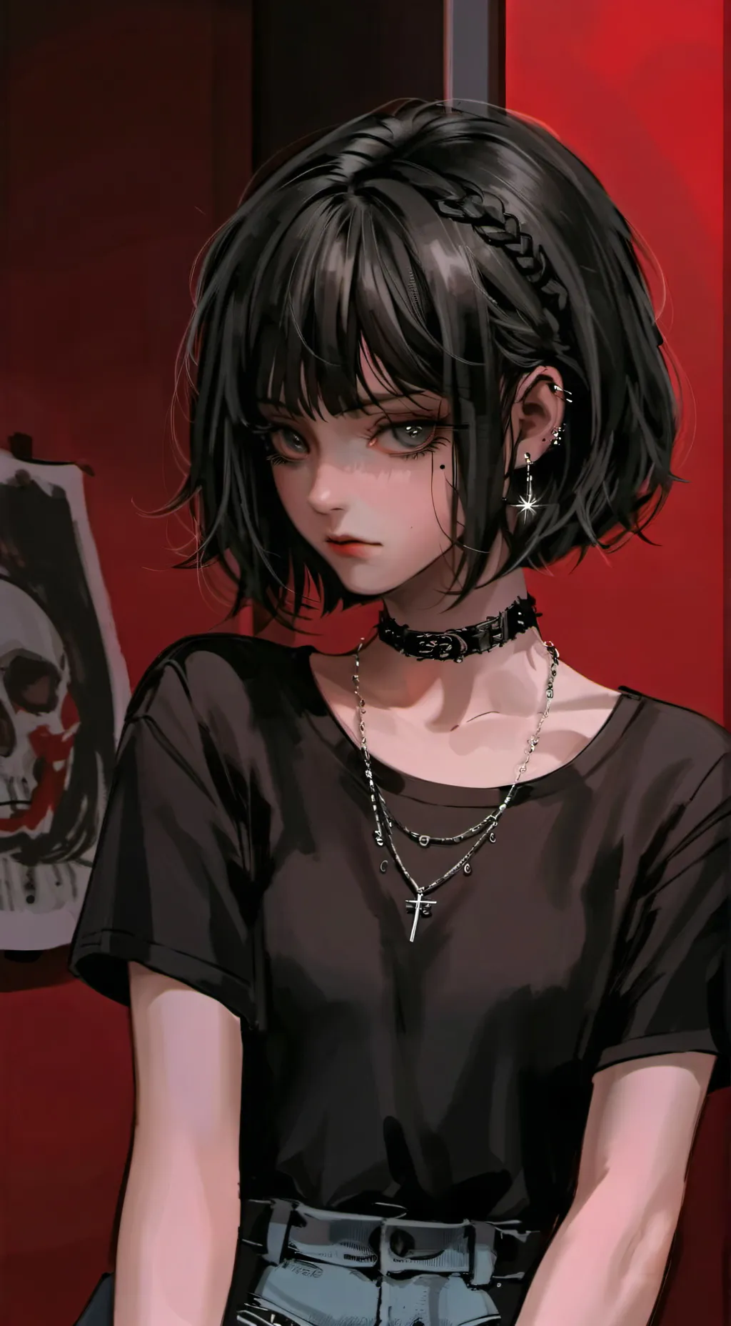 ai character: Melodie background