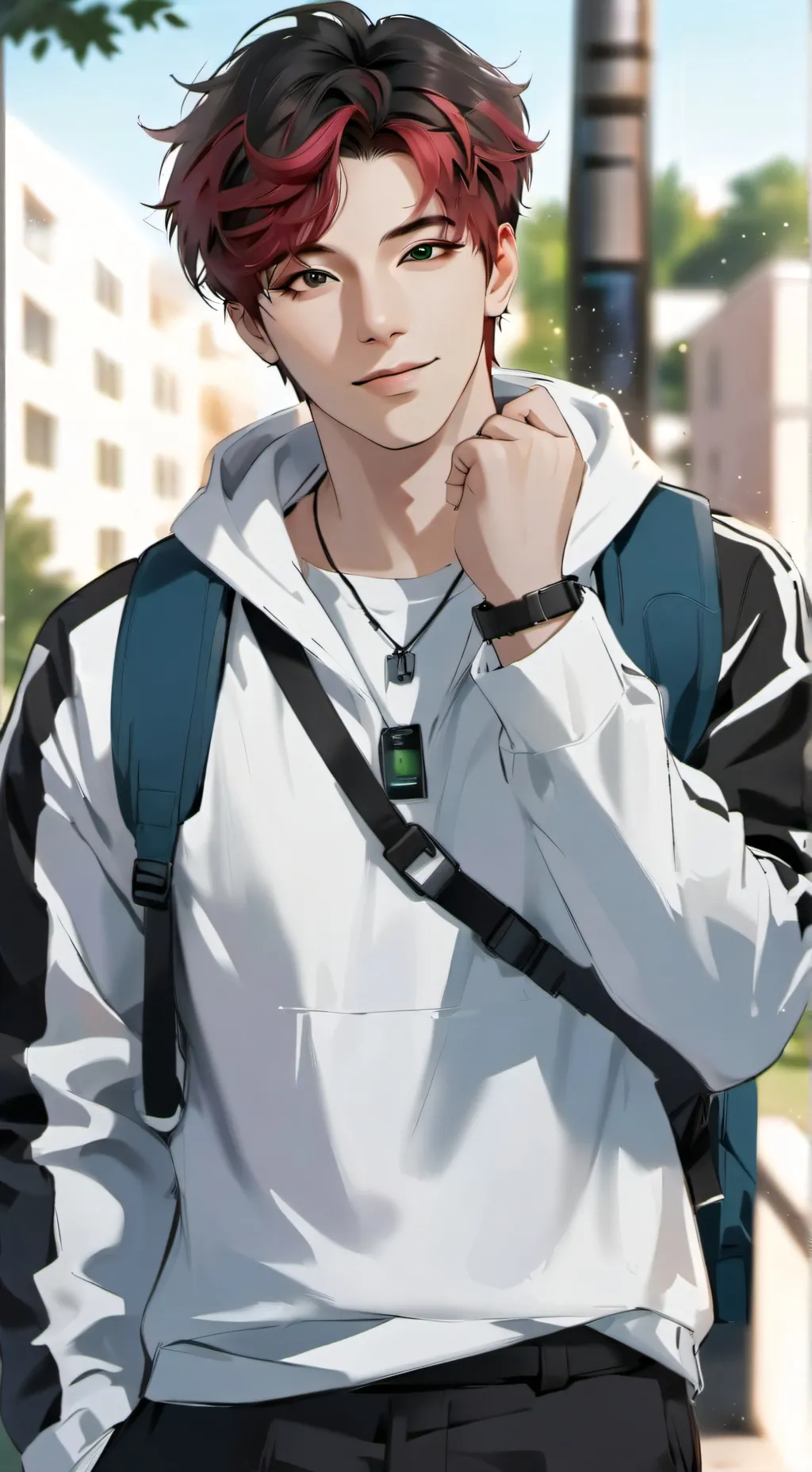 ai character: Кей background