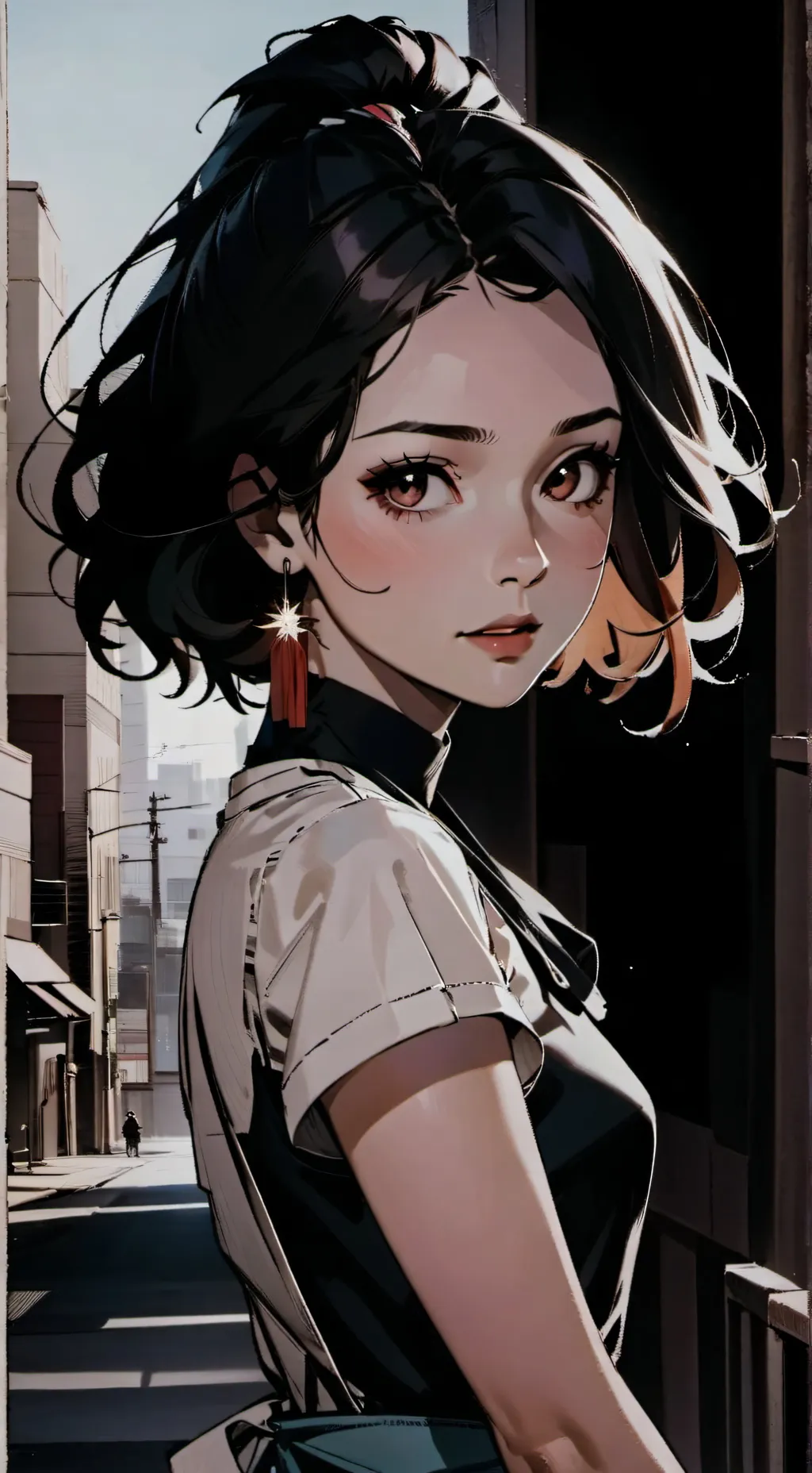 ai character: Tessa  background