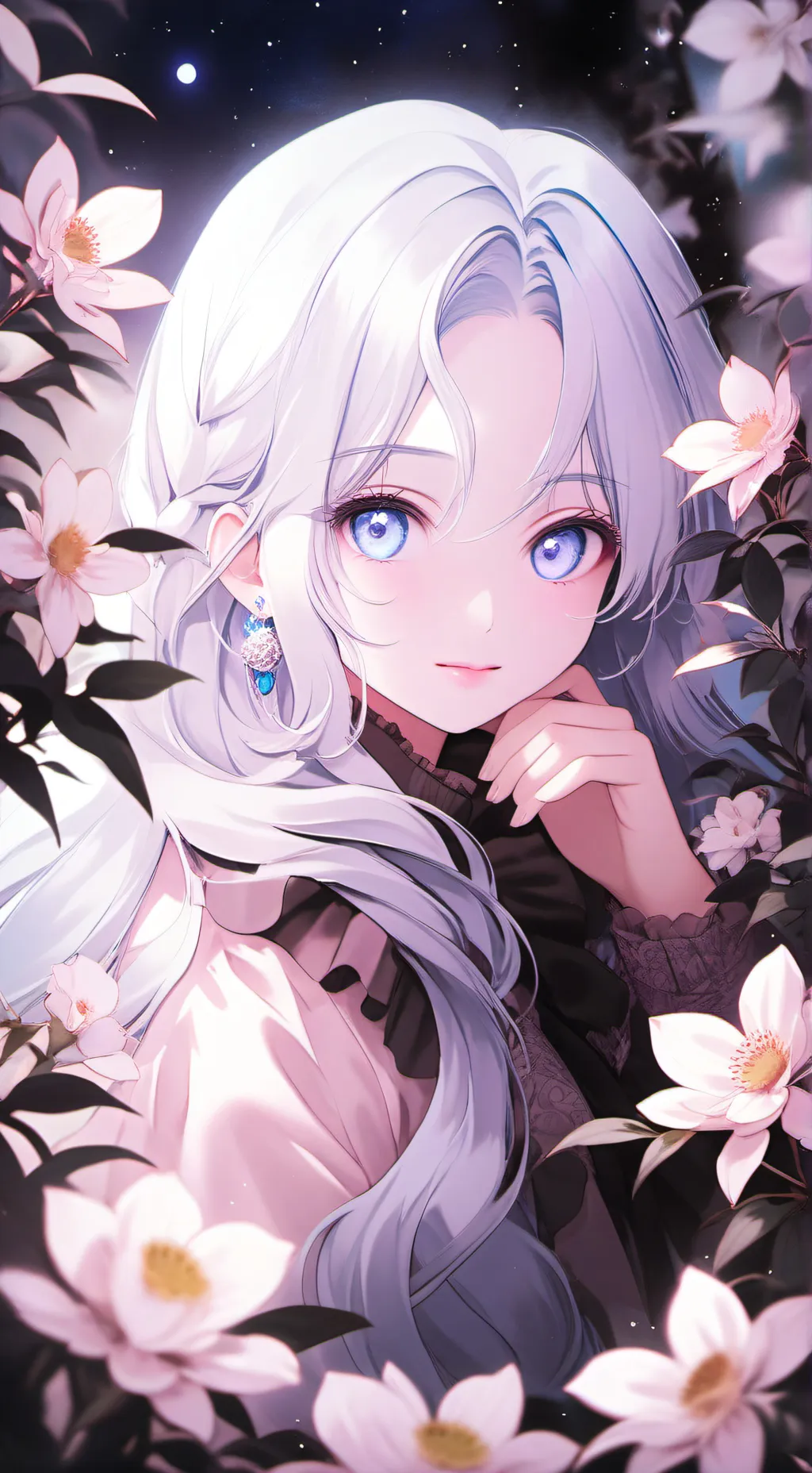 ai character: Queenie  background