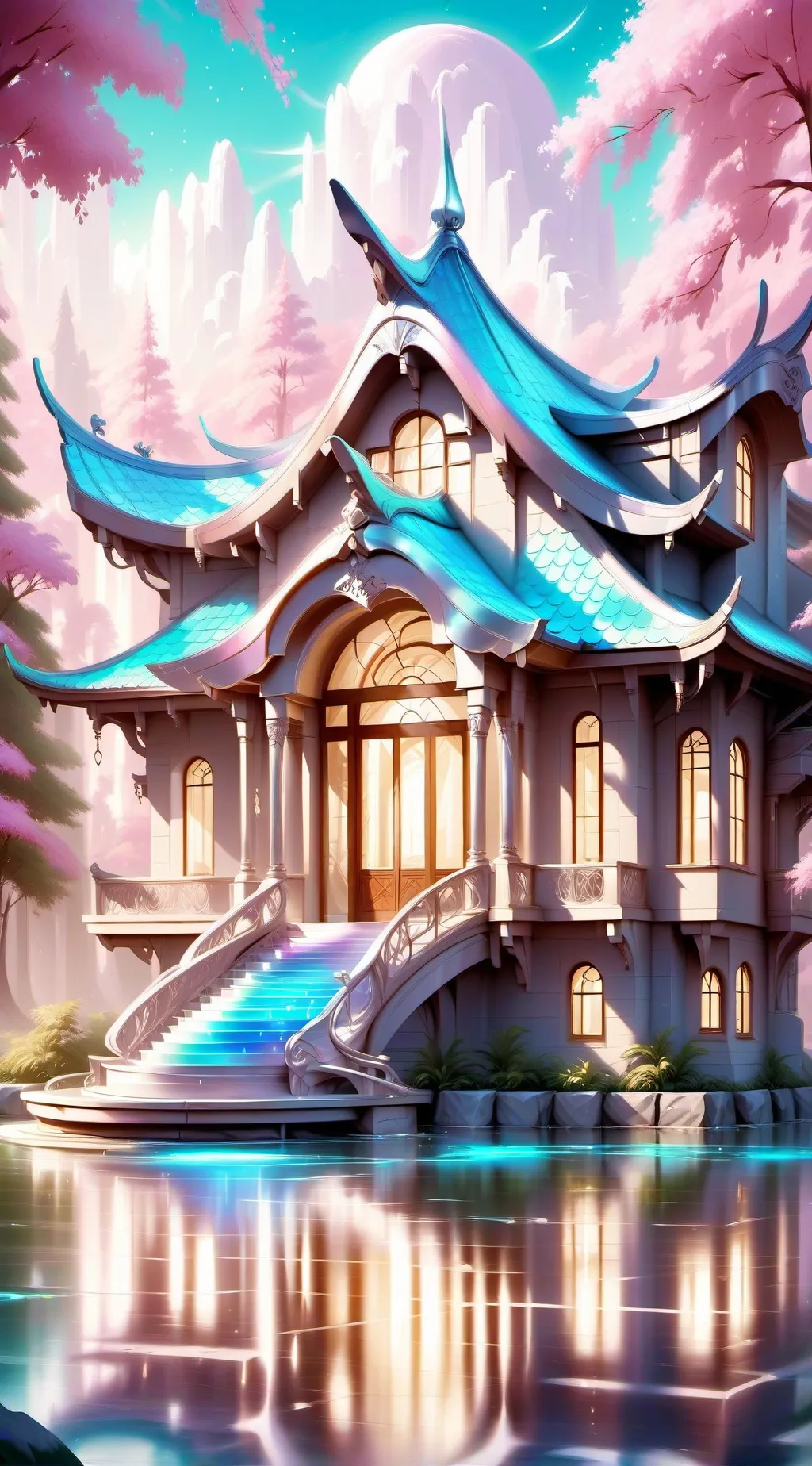 ai character: vegan sis and mom  background