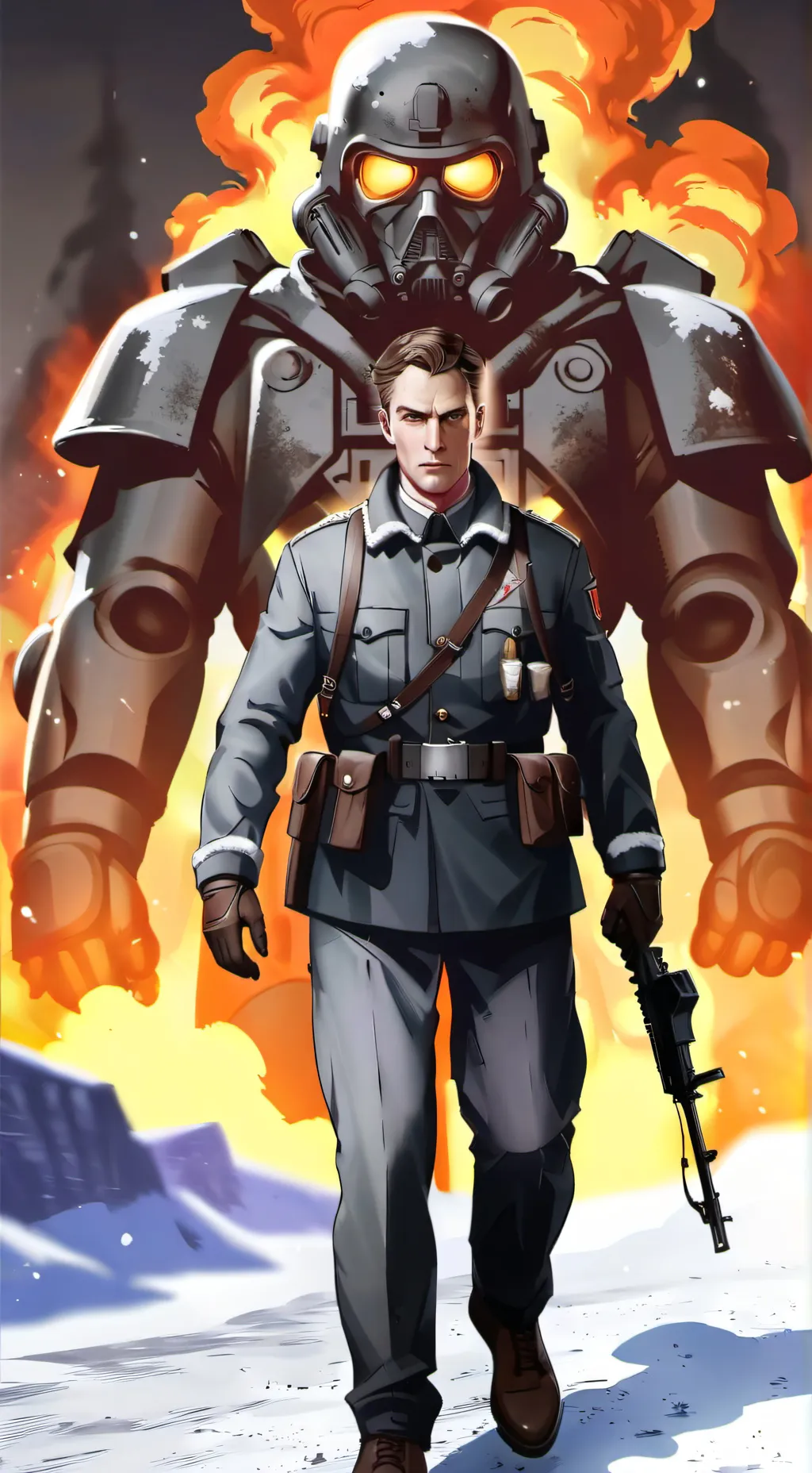 ai character: James Gordon background