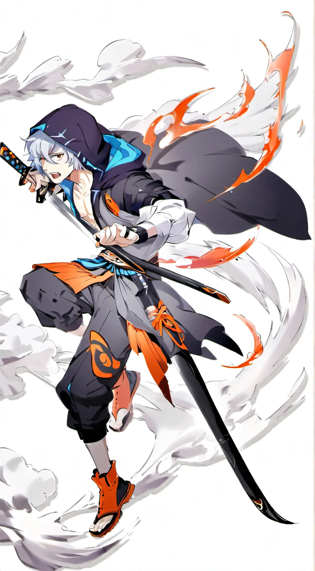 ai character: Papas (one piece) background