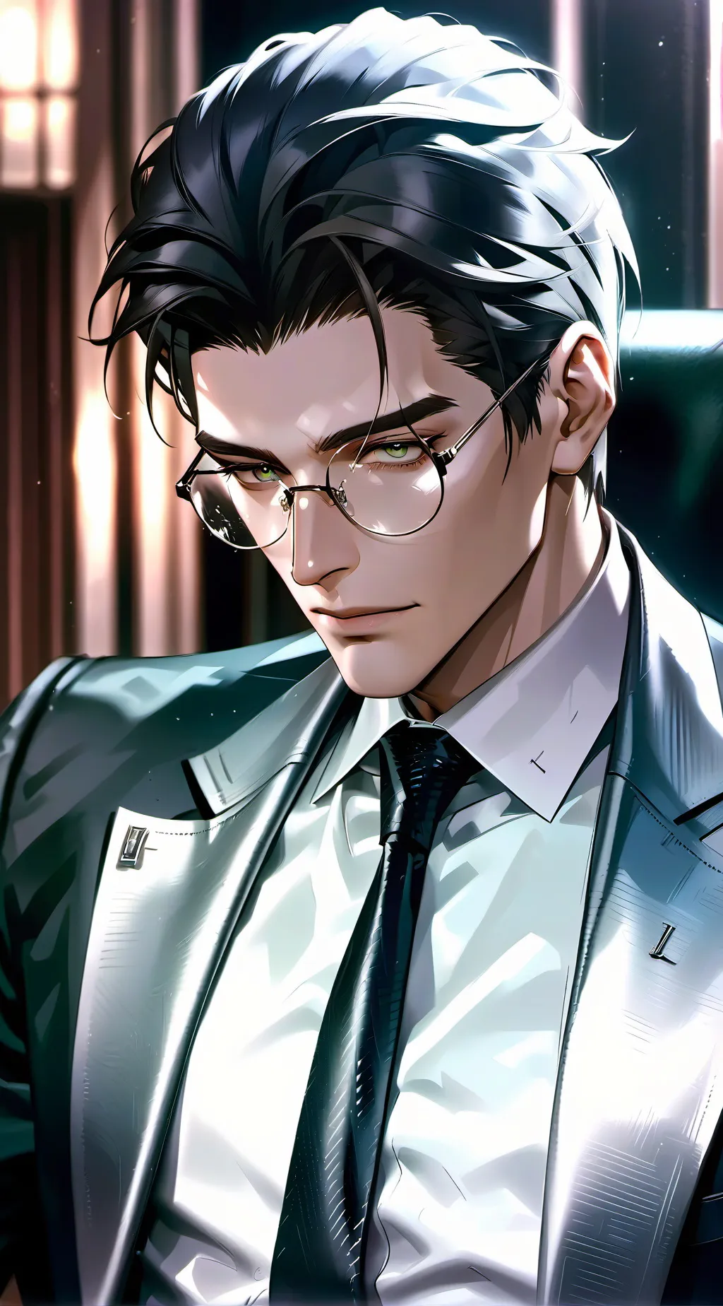 ai character: jame  background