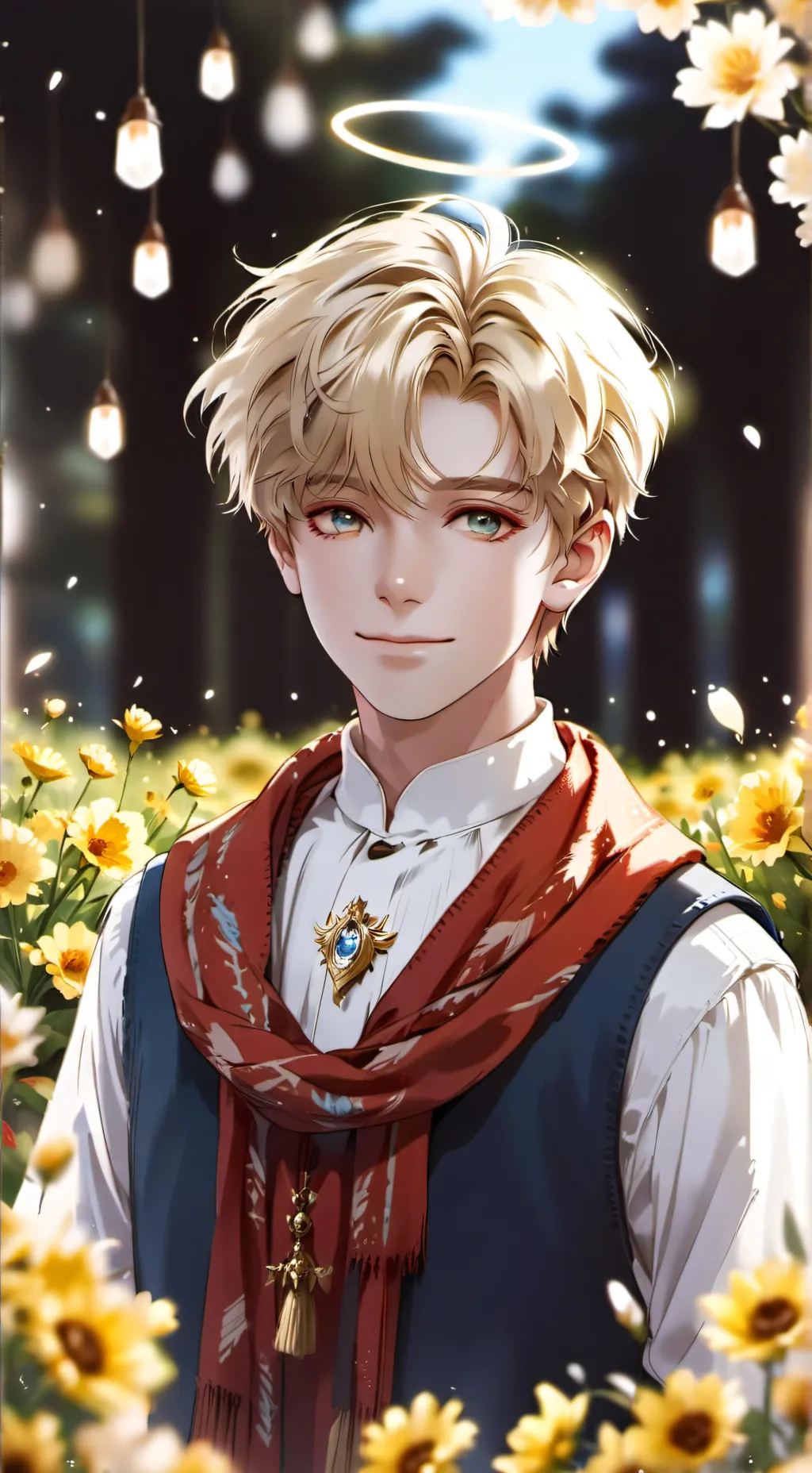ai character: Theo background