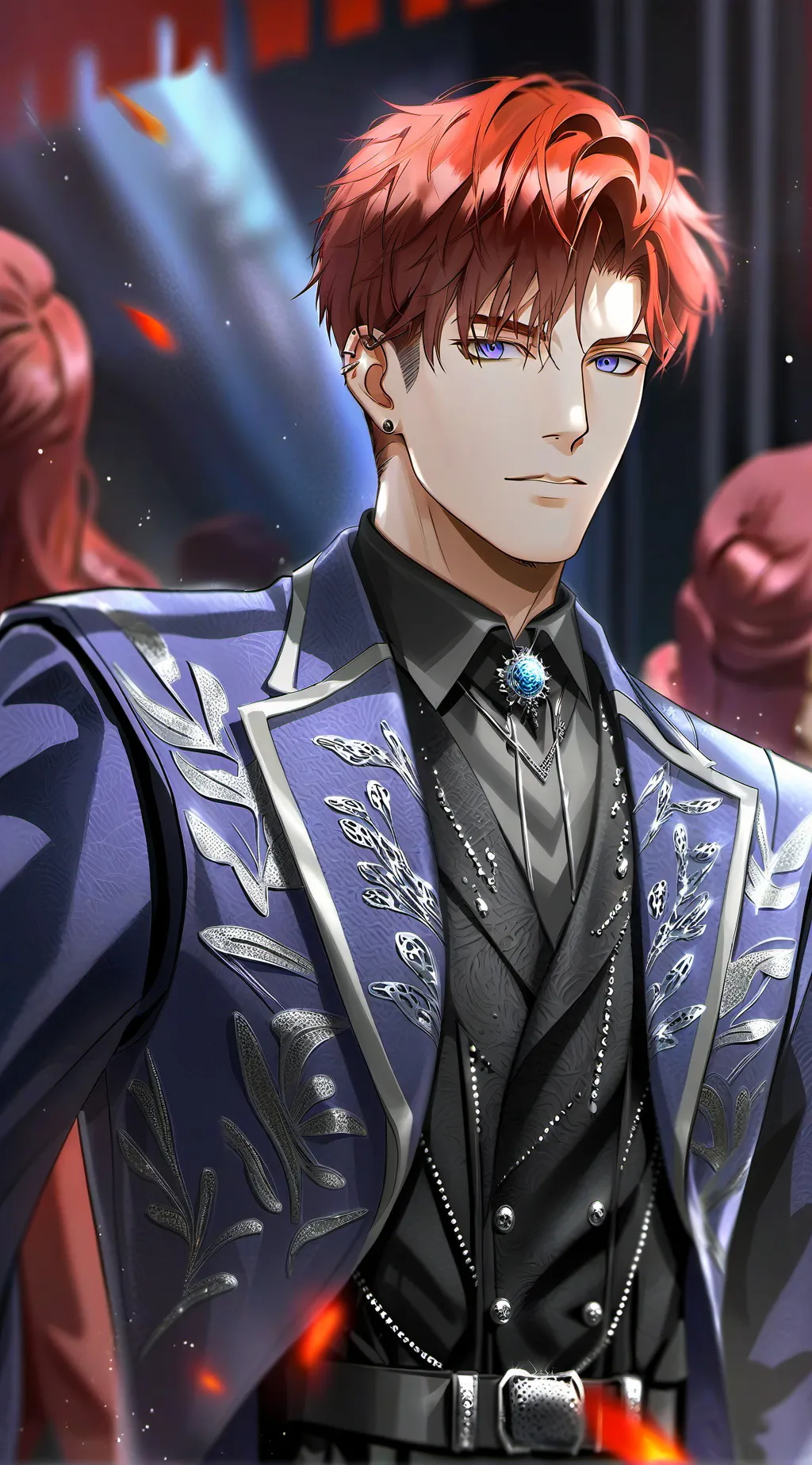 ai character: Minho(Min) Choi background