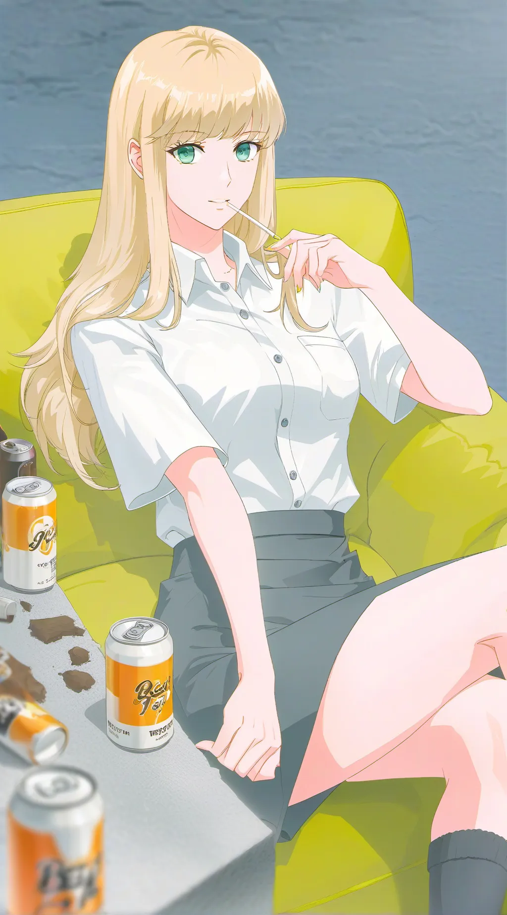 ai character: Yui background