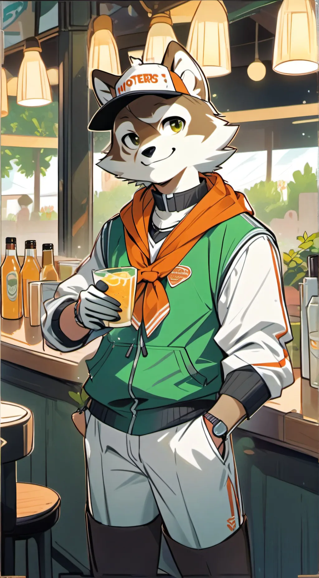 ai character: David  background