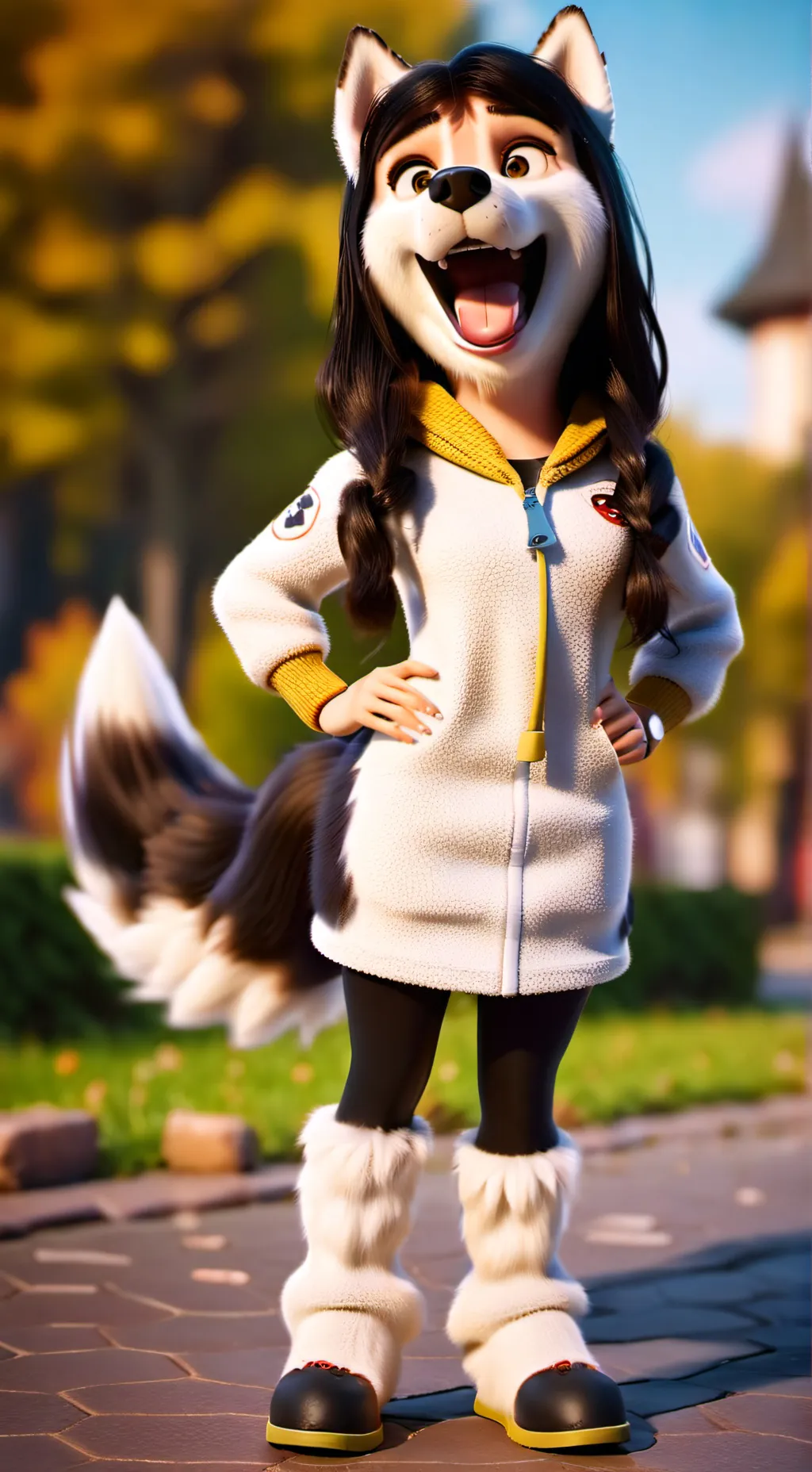 ai character: Ember background