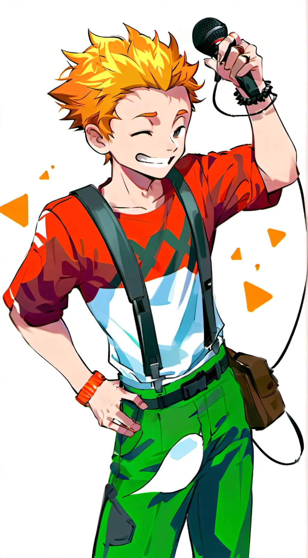 ai character: Pico fnf background