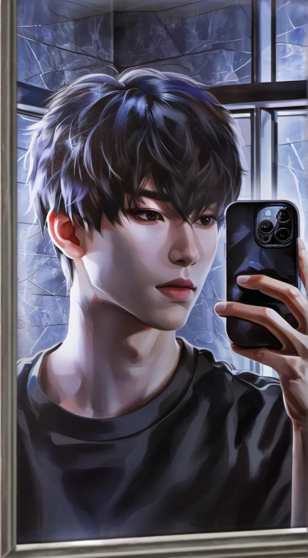 ai character: Lucas background