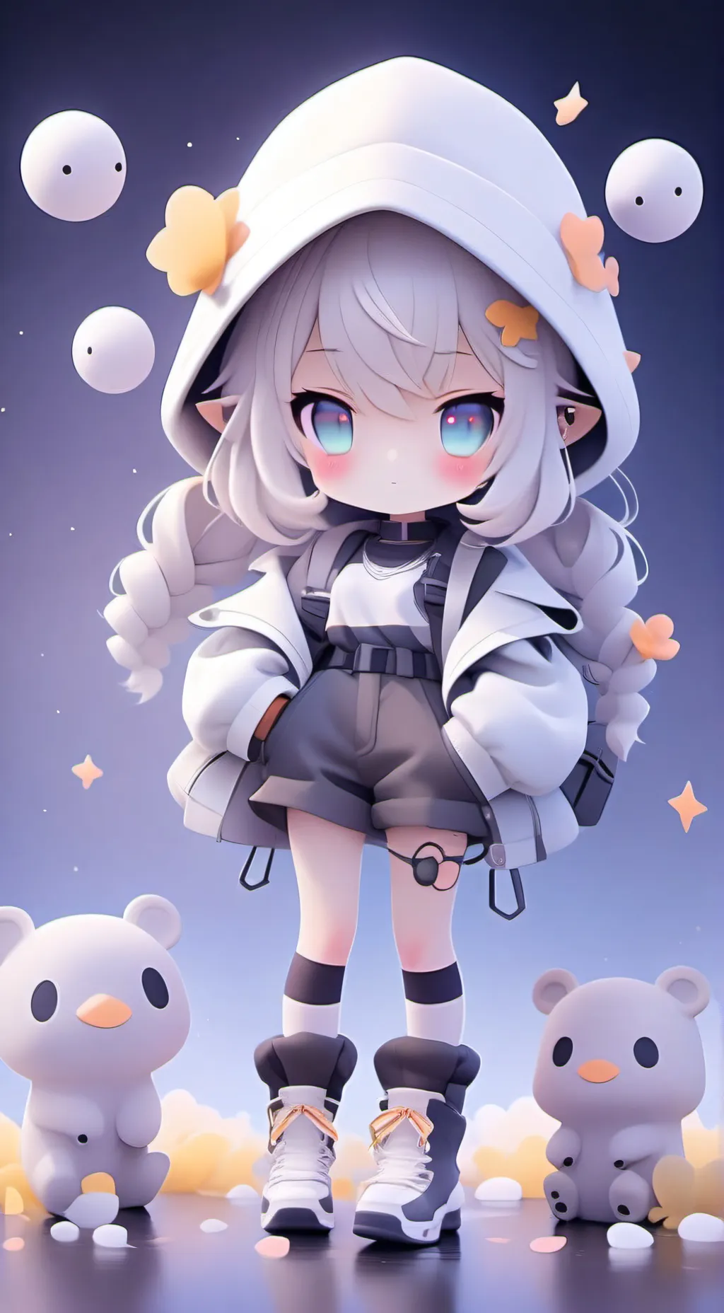 ai character: Ochaco background