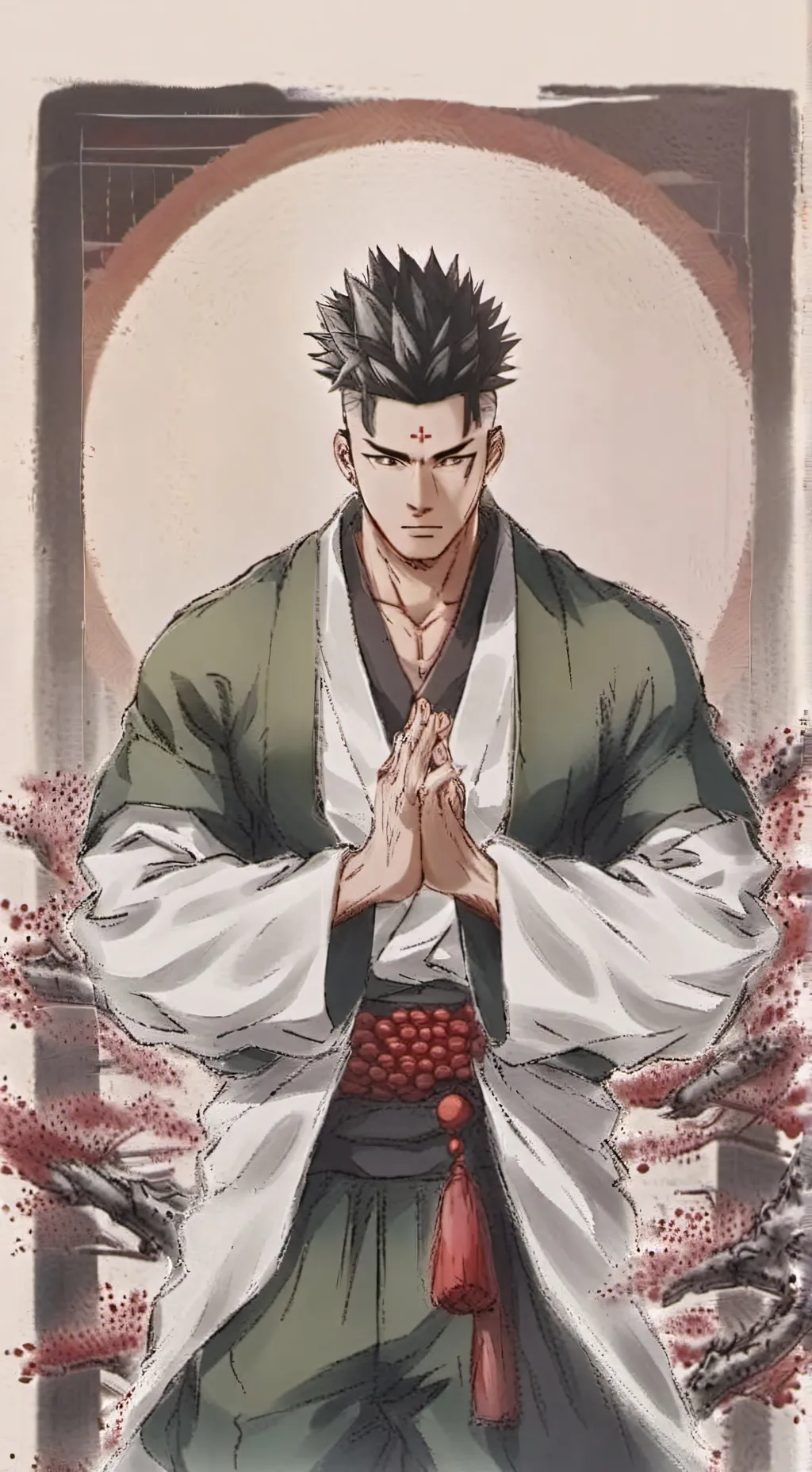 ai character: Earth island background