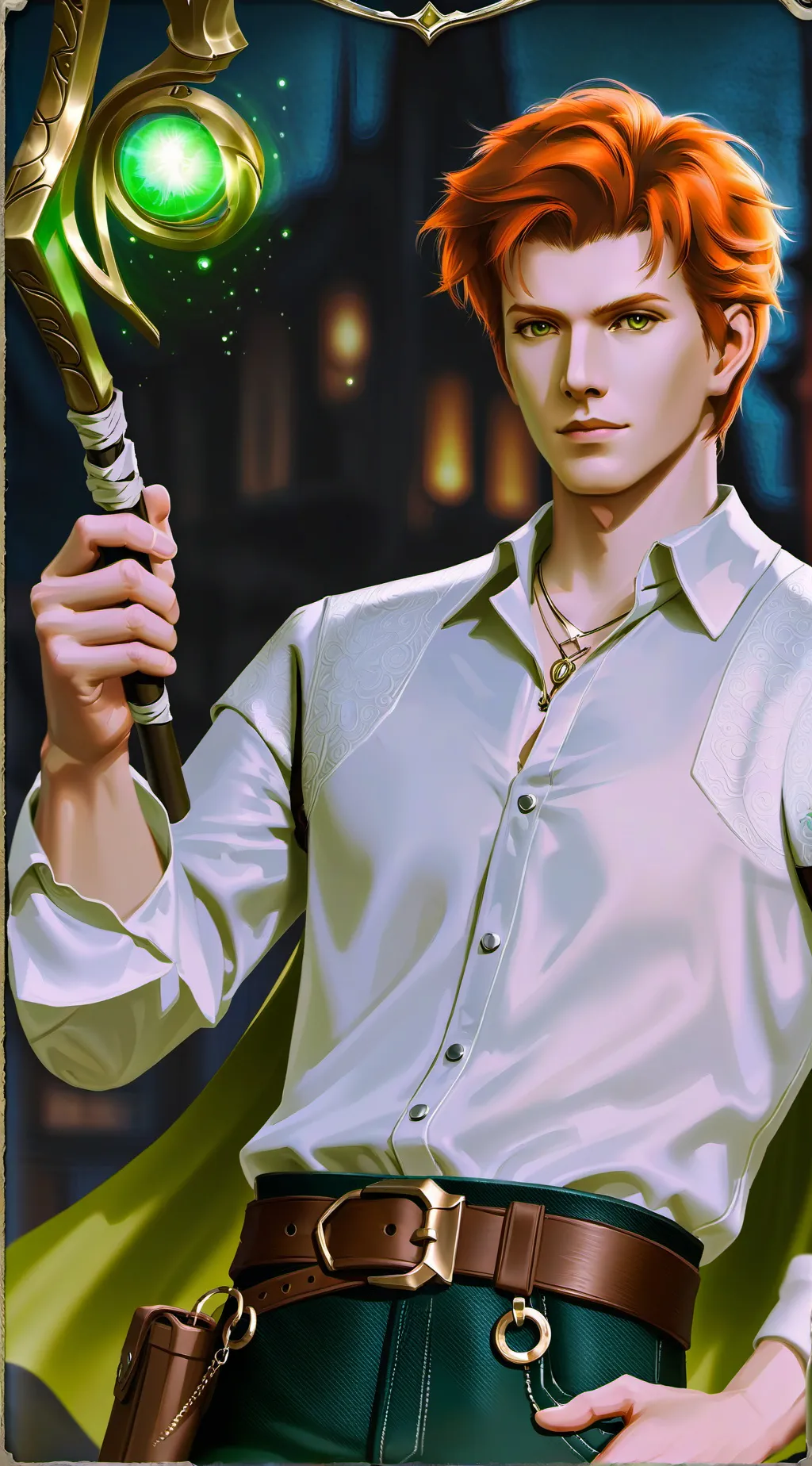 ai character: Nick background