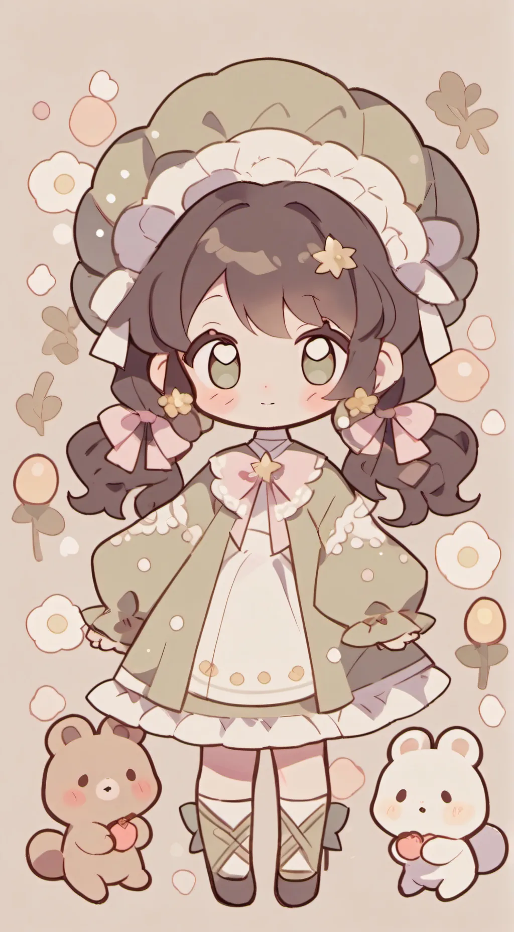 ai character: Itzy little sister background