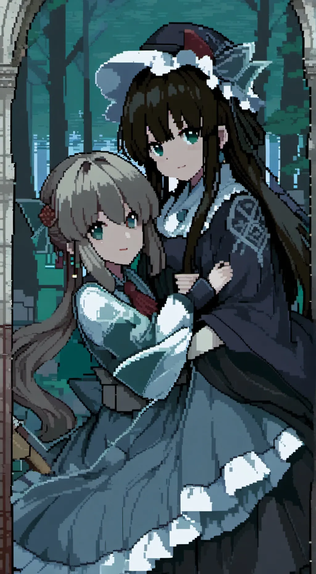 ai character: ReiMari background