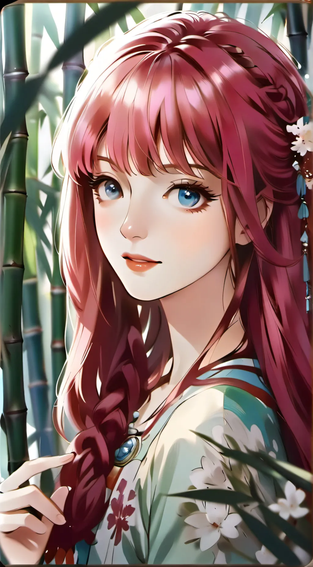 ai character: demon Slayer  background