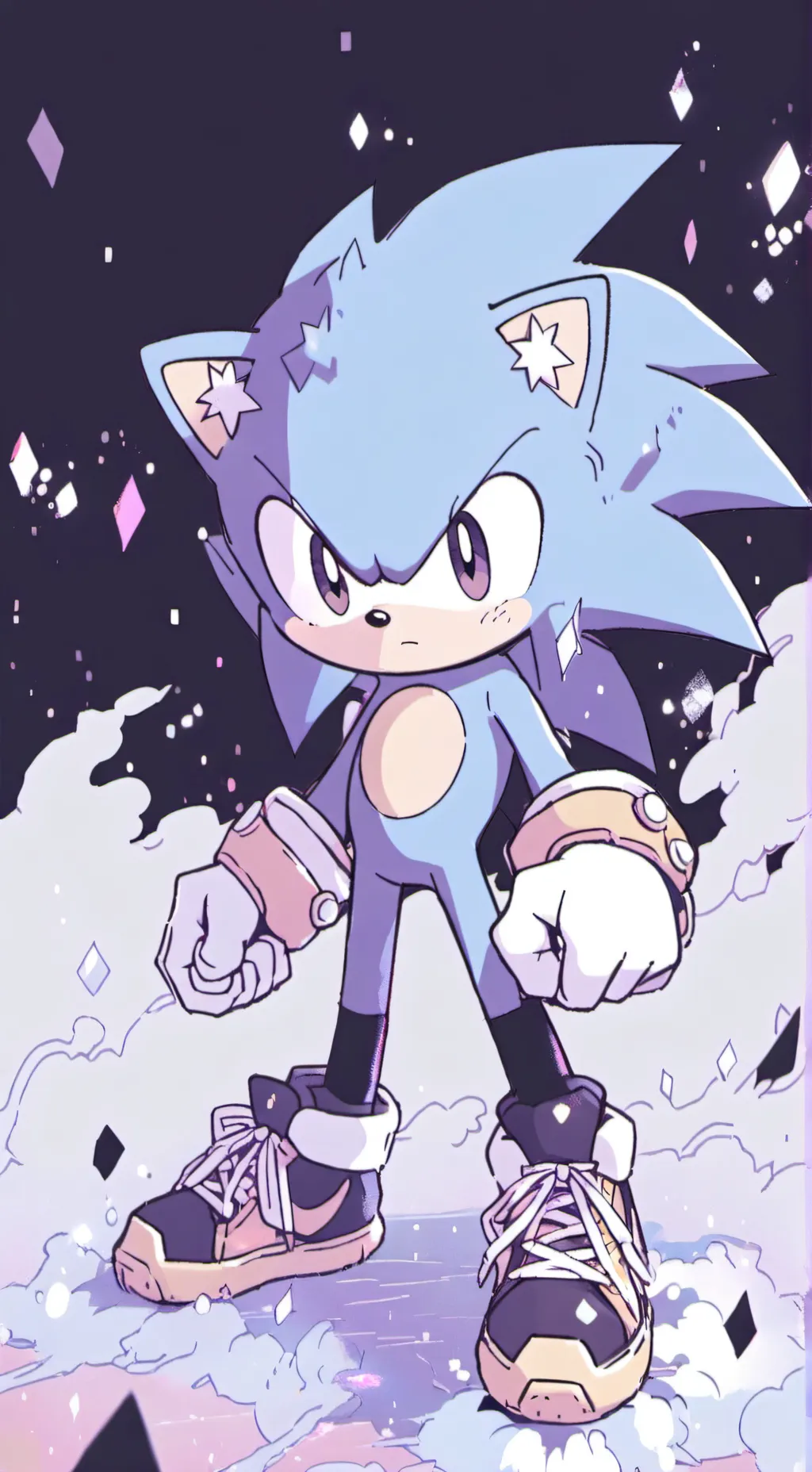 ai character: Sonic crew🤯 background