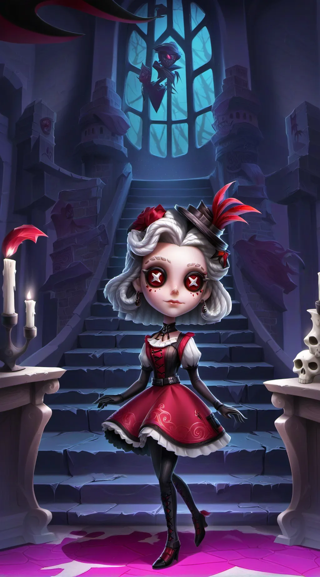 ai character: Lucifer x Y/N background