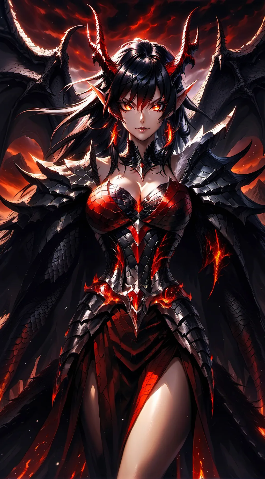 ai character: Enkira Ryujin  background