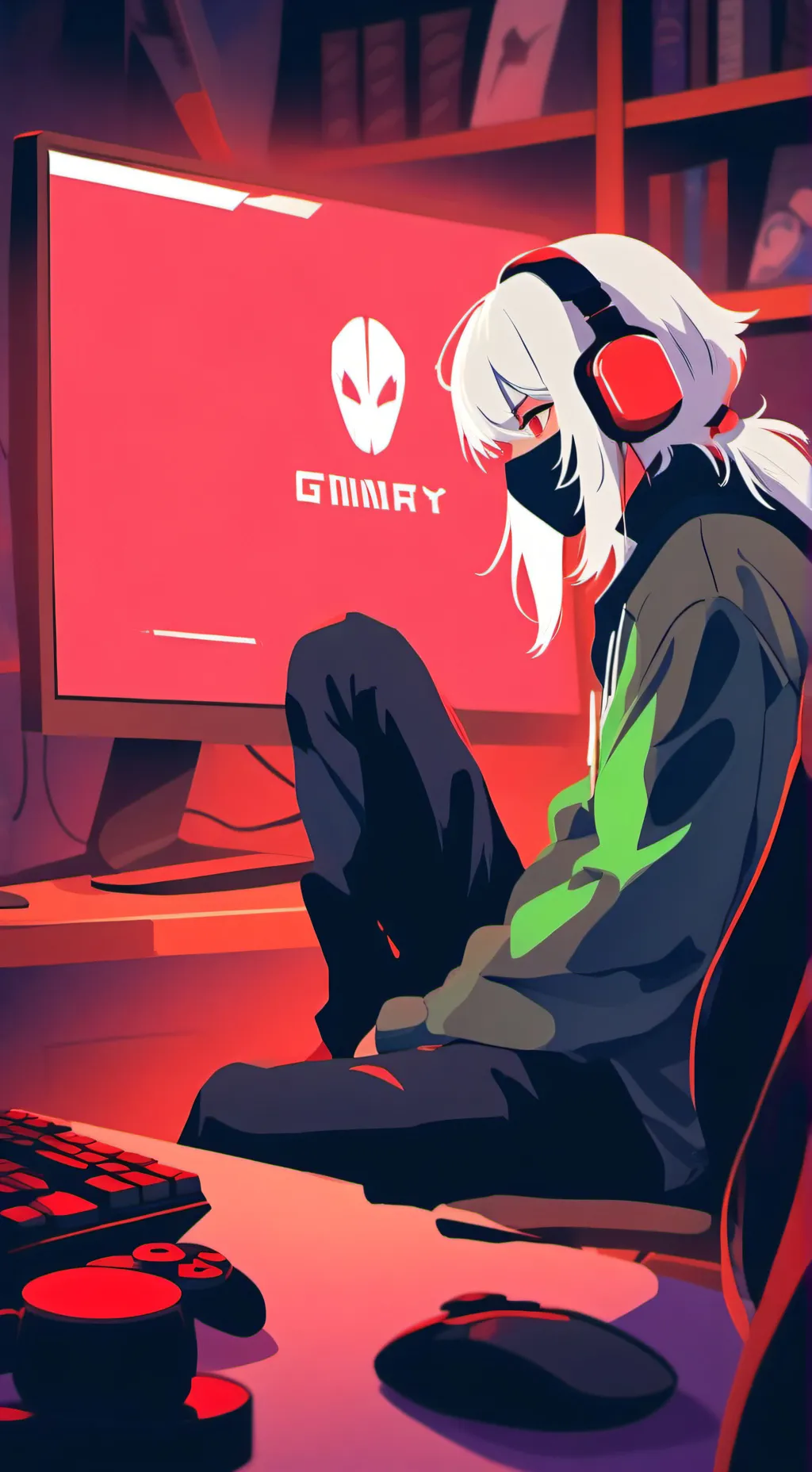 ai character: Nixie background