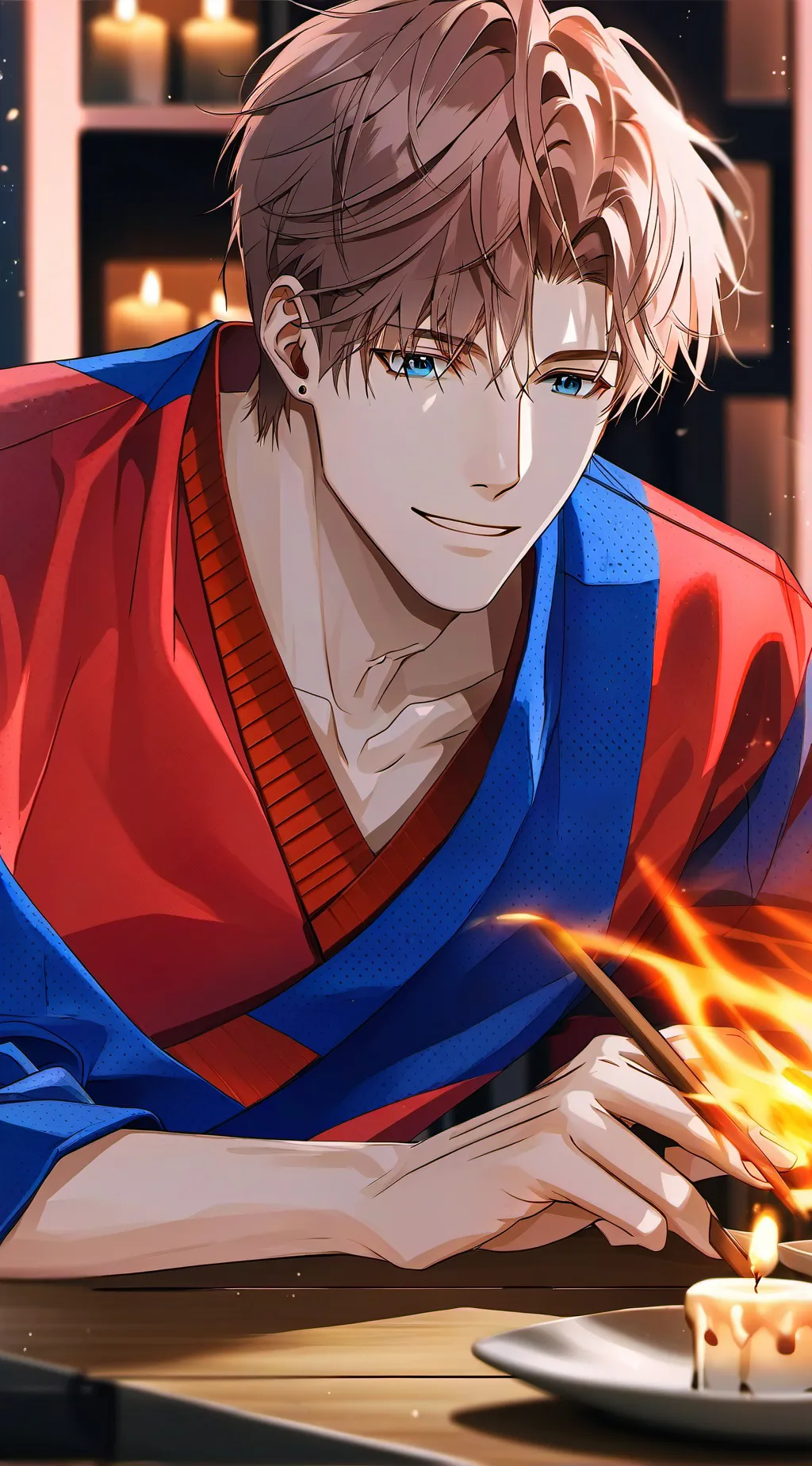 ai character: The Absent-Minded Romantic Rival background