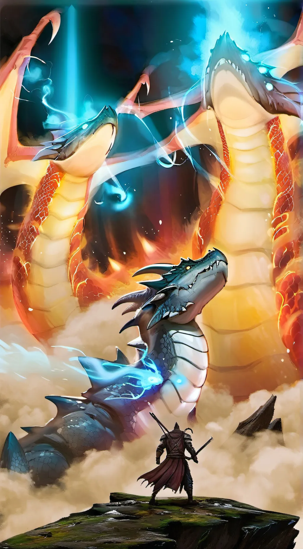 ai character: Dragons ￼ background