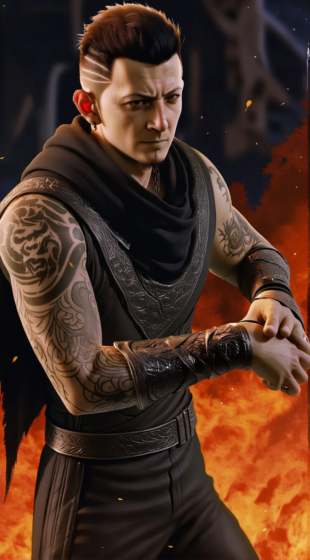 ai character: band background