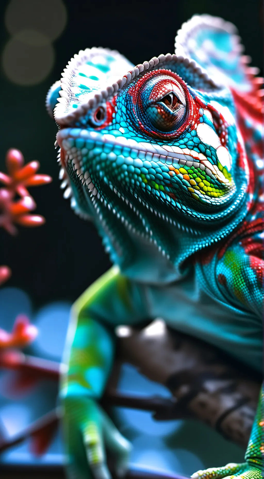 ai character: Pixel background