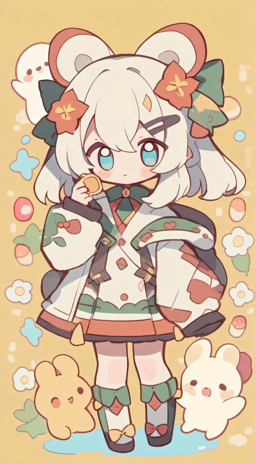 ai character: Dandy background