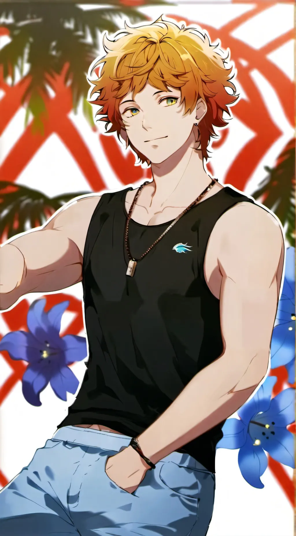 ai character: ☆~Rhys~☆ background