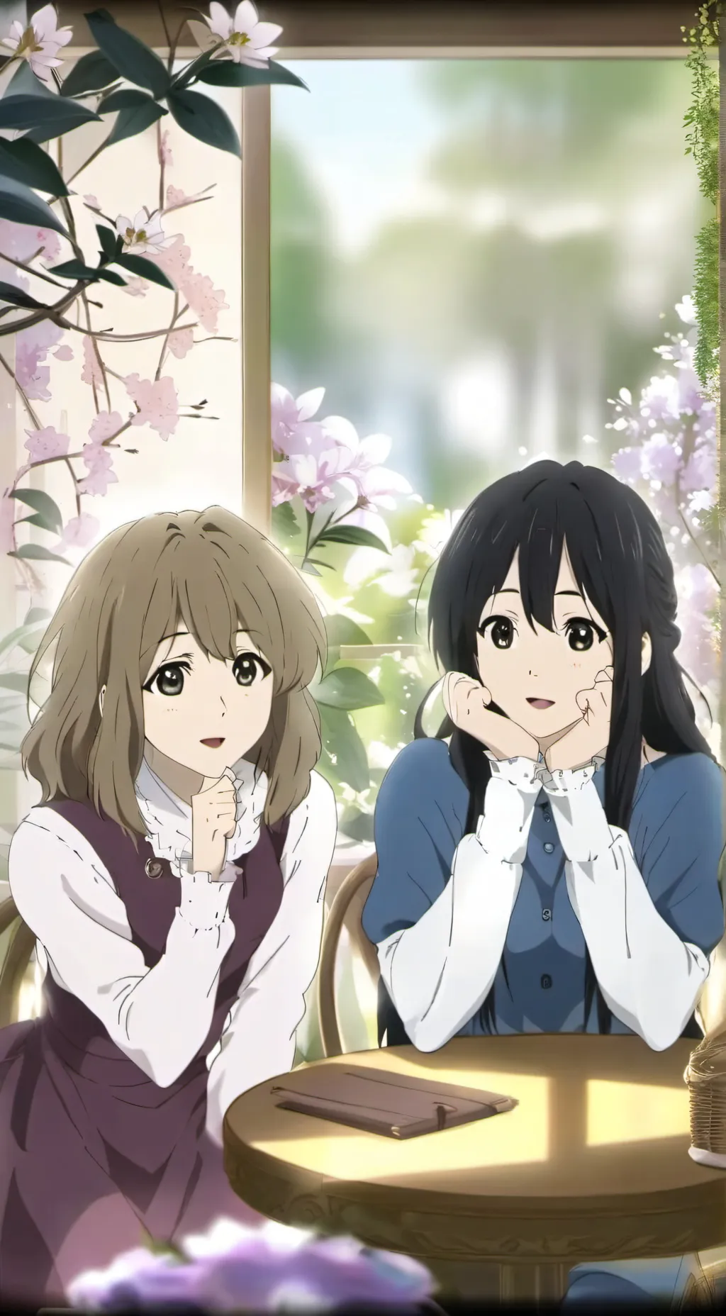 ai character: irmãzinha mimada background