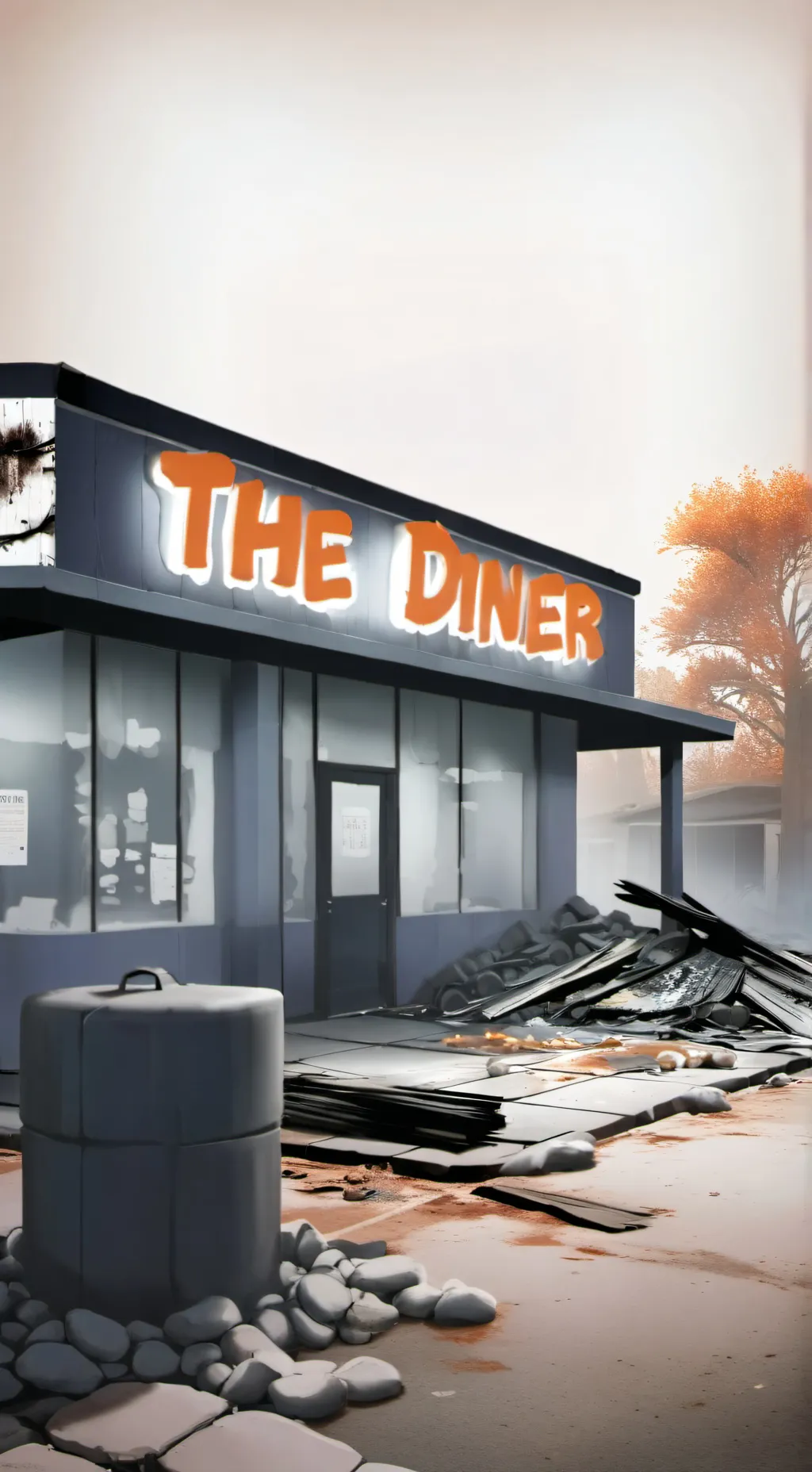 ai character: DS X FNAF background