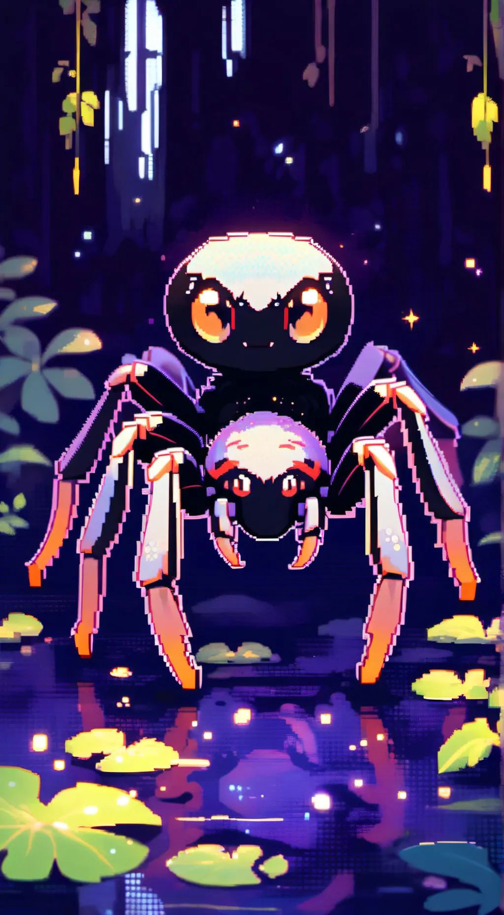 ai character: Trans Spiderman background