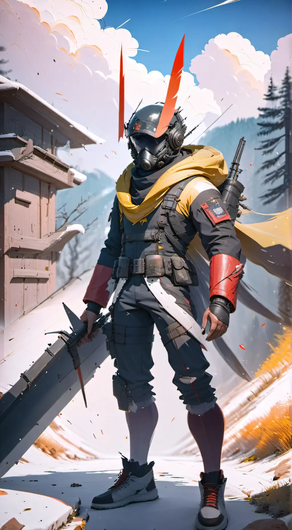 ai character: mhaxhelldivers background