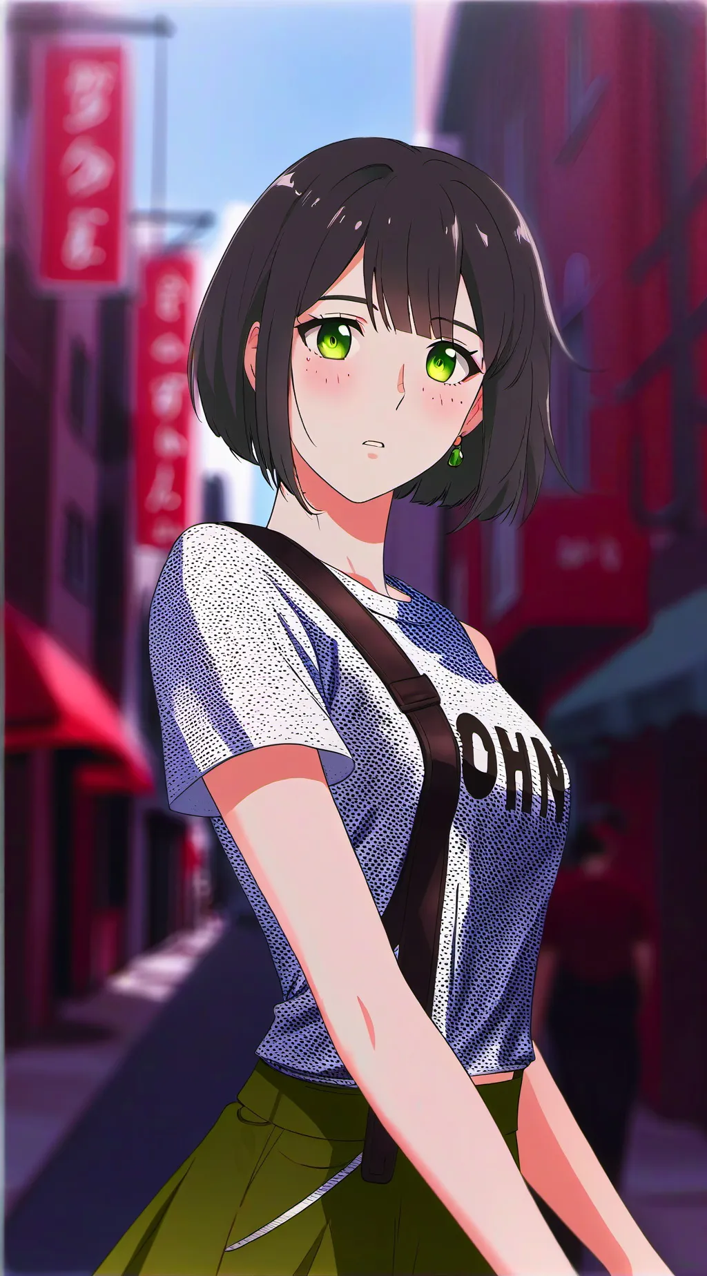 ai character: luna background