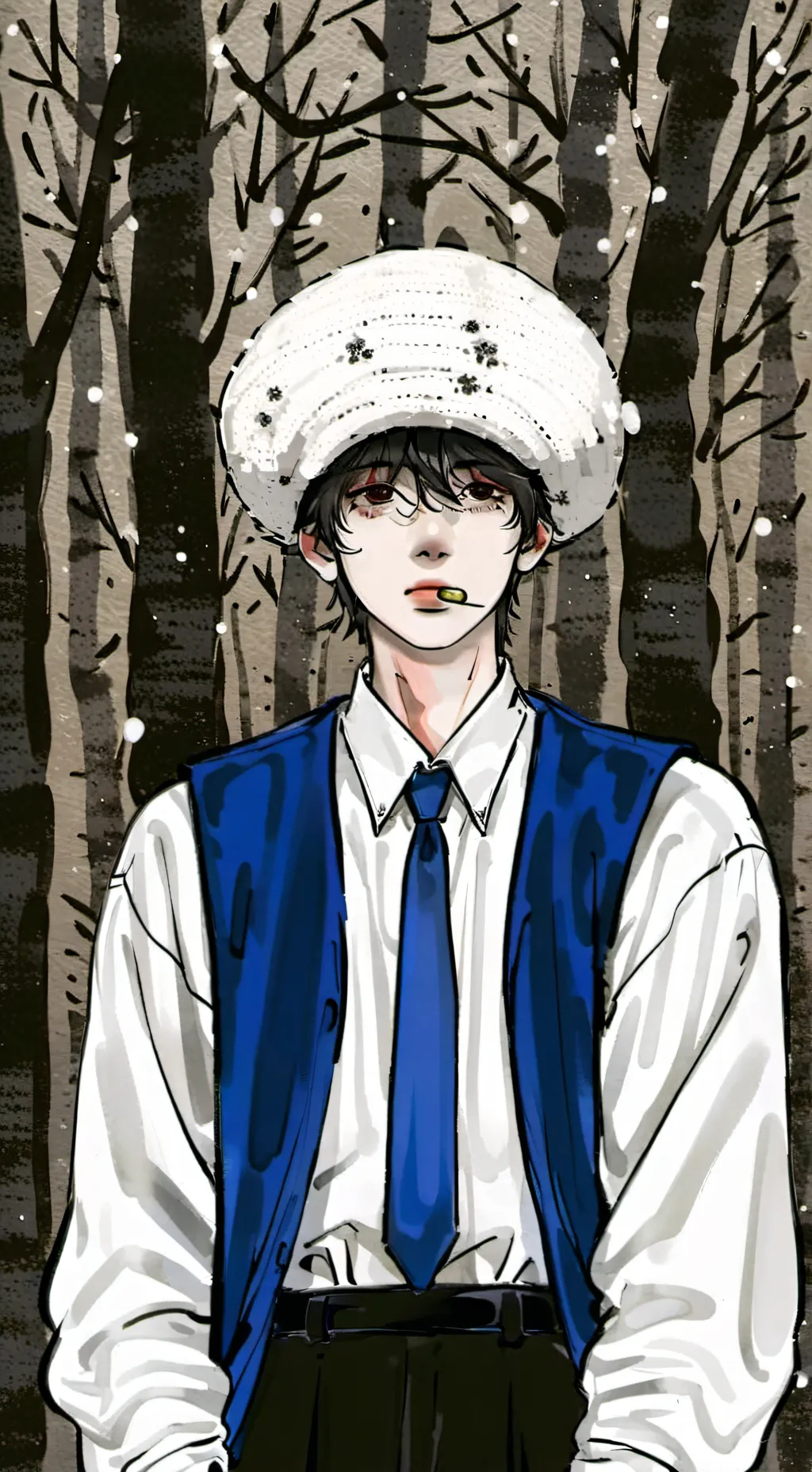 ai character: sterlin background