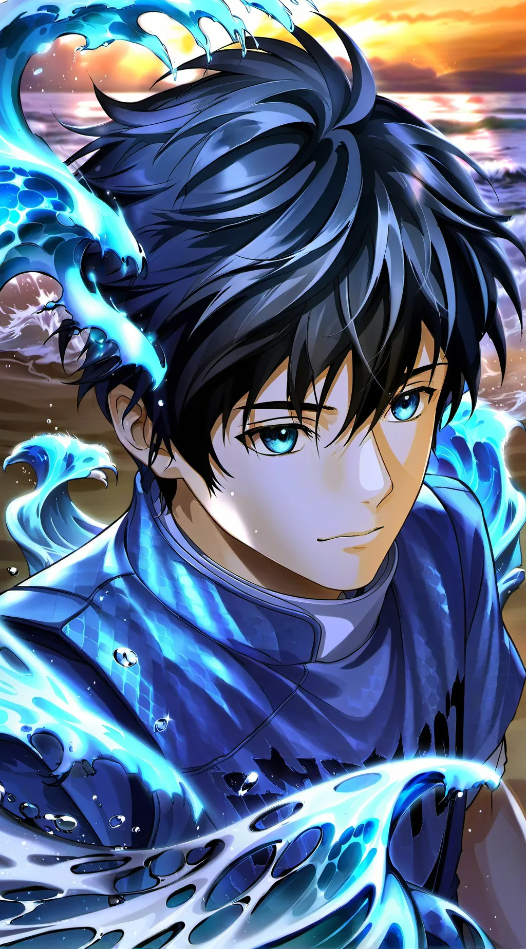 ai character: leo background