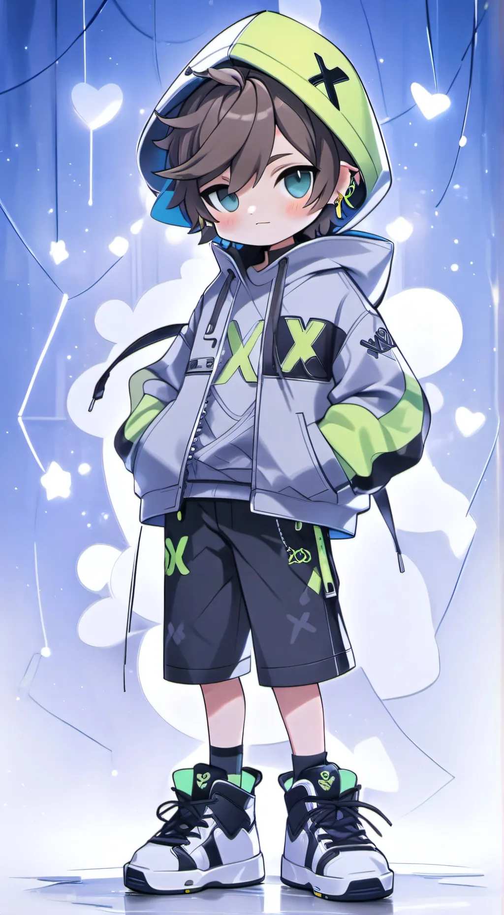 ai character: Xavier  background