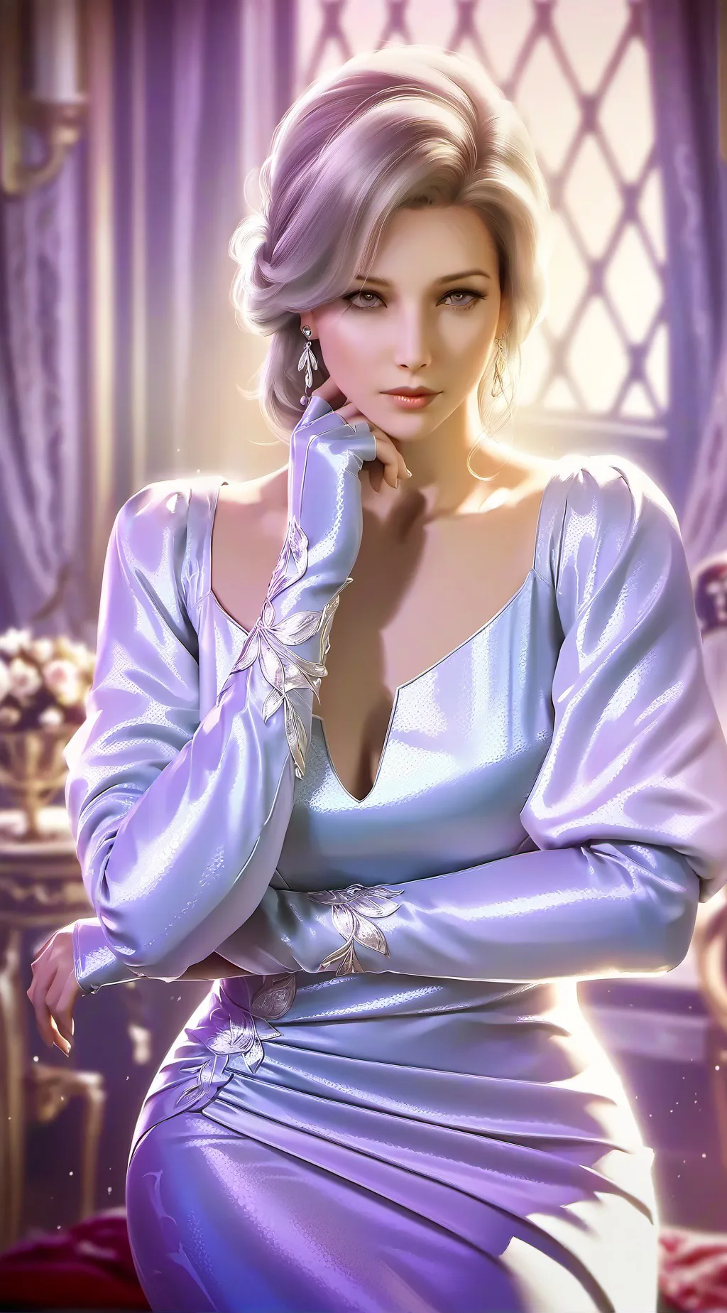 ai character: mommy and simi background