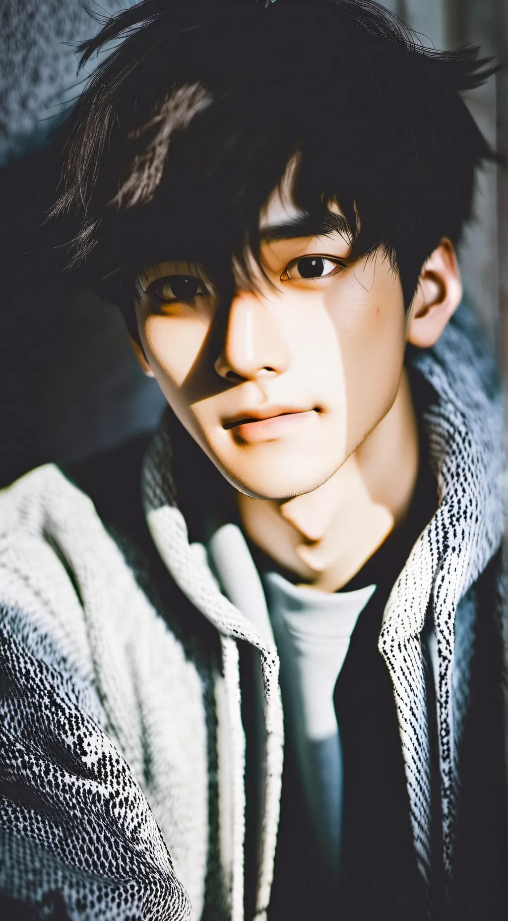 ai character: Nervous Flirt background