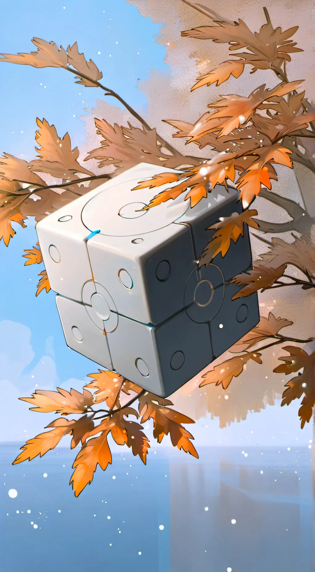 ai character: Random background