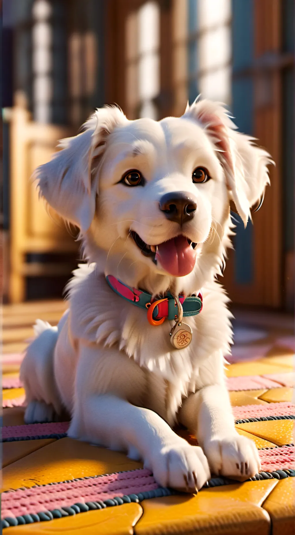 ai character: Teddy bear background