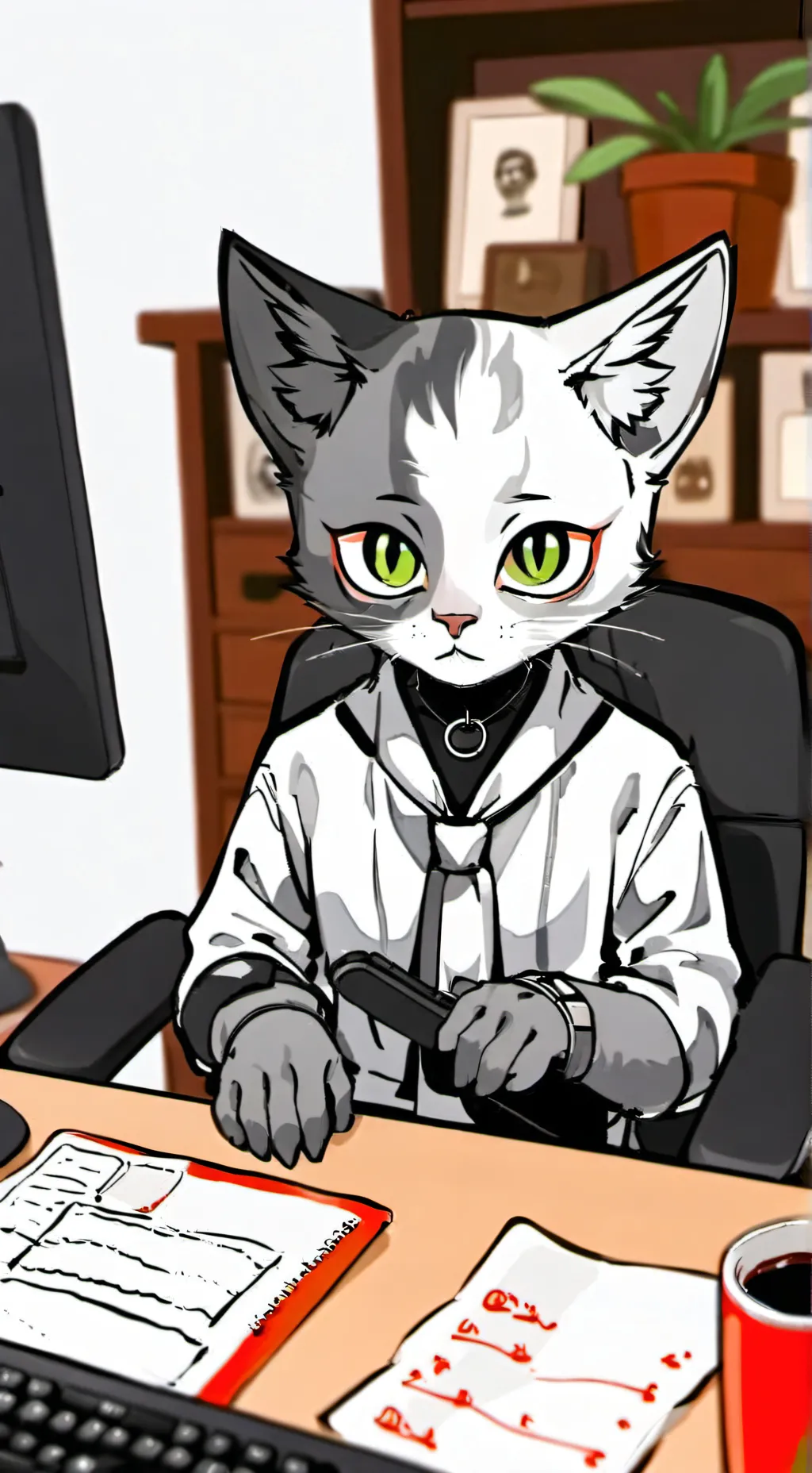 ai character: Milly background