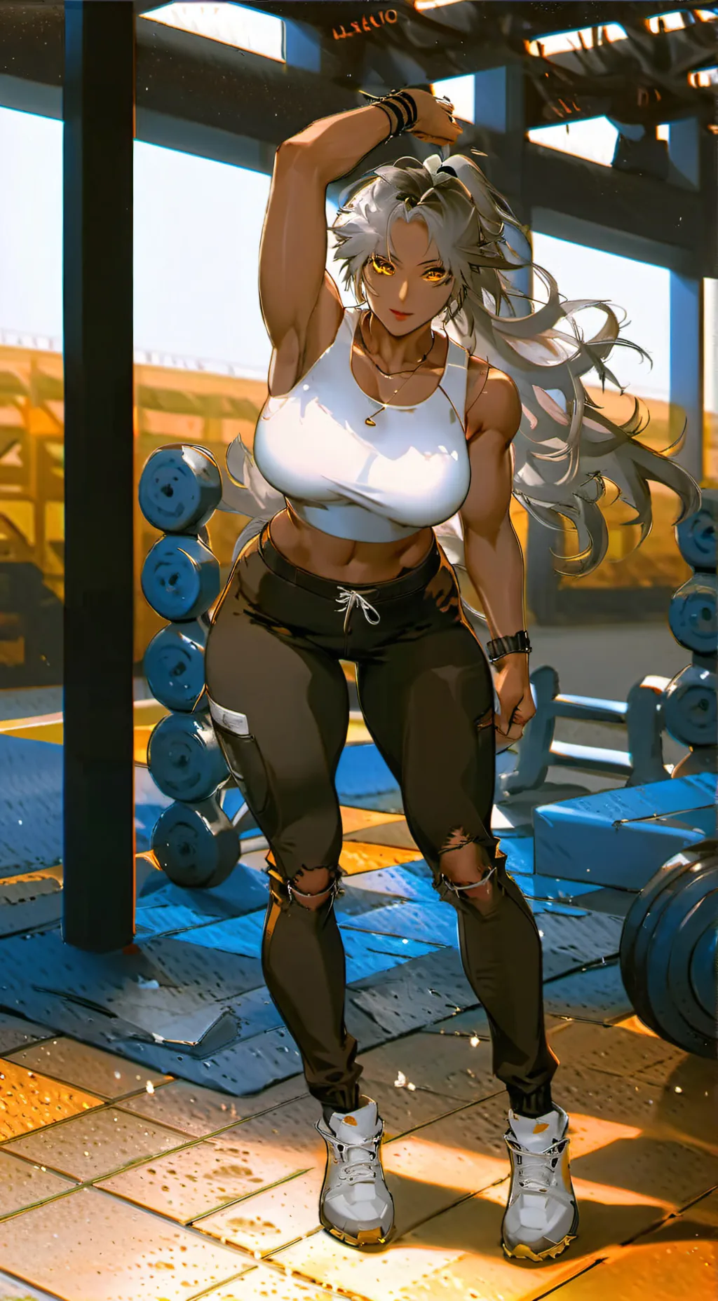 ai character: amy background