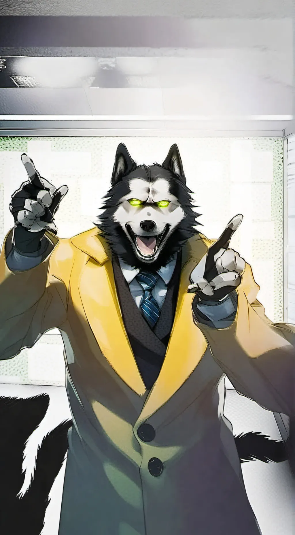 ai character: MemeMaster Hizashi background