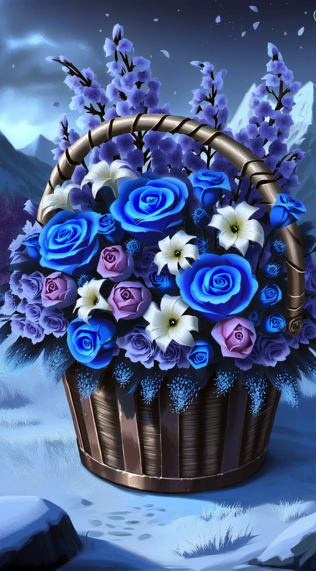 ai character: Dw Ignore Bassie🌸🧺 background